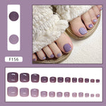 Elegant Minimalist Press-On Nail Set (24pcs) (DESIGN 7496)