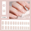 Elegant Minimalist Press-On Nail Set (24pcs) (DESIGN 7382)