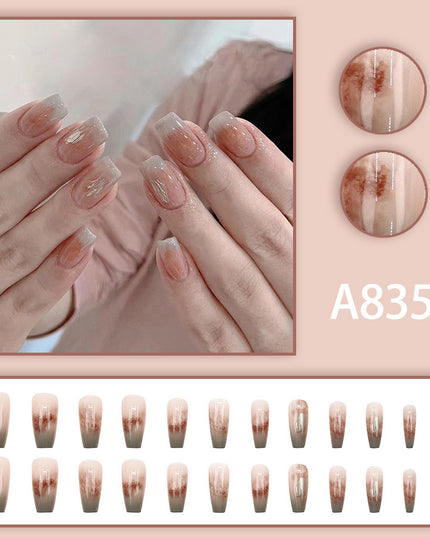 Elegant Minimalist Press-On Nail Set (24pcs) (DESIGN 7502)