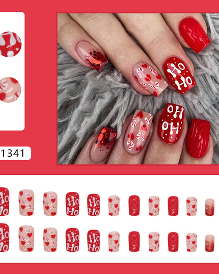 Elegant Minimalist Press-On Nail Set (24pcs) (DESIGN 7438)