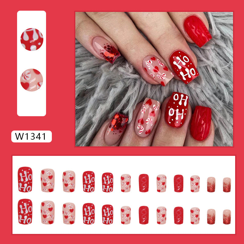 Elegant Minimalist Press-On Nail Set (24pcs) (DESIGN 7438)