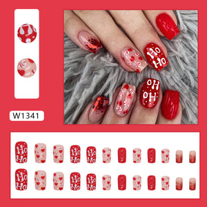 Elegant Minimalist Press-On Nail Set (24pcs) (DESIGN 7438)