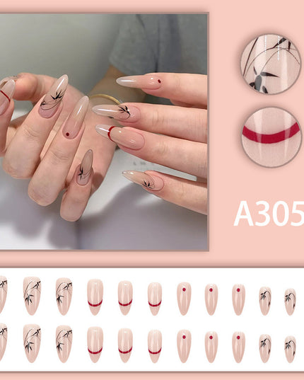 Elegant Minimalist Press-On Nail Set (24pcs) (DESIGN 7588)