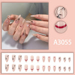 Elegant Minimalist Press-On Nail Set (24pcs) (DESIGN 7588)