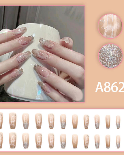 Elegant Minimalist Press-On Nail Set (24pcs) (DESIGN 7513)