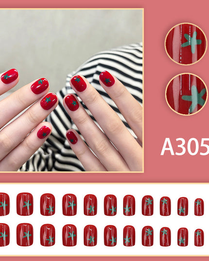 Elegant Minimalist Press-On Nail Set (24pcs) (DESIGN 7586)