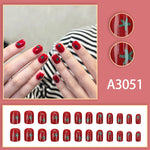 Elegant Minimalist Press-On Nail Set (24pcs) (DESIGN 7586)