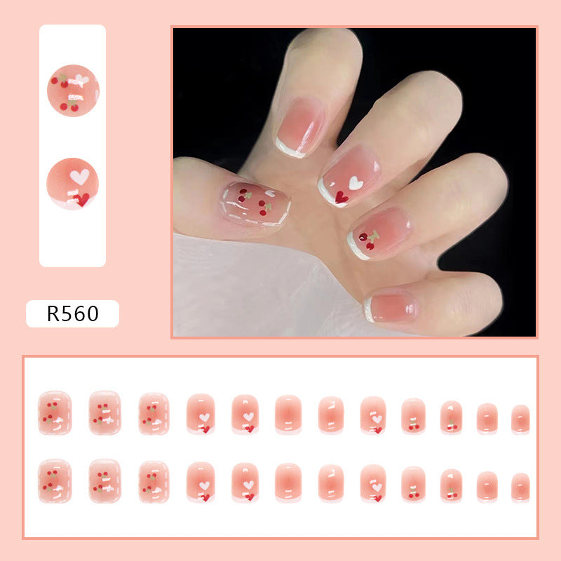 Elegant Minimalist Press-On Nail Set (24pcs) (DESIGN 7368)