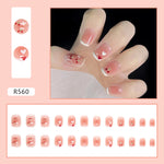 Elegant Minimalist Press-On Nail Set (24pcs) (DESIGN 7368)