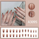 Elegant Minimalist Press-On Nail Set (24pcs) (DESIGN 7622)