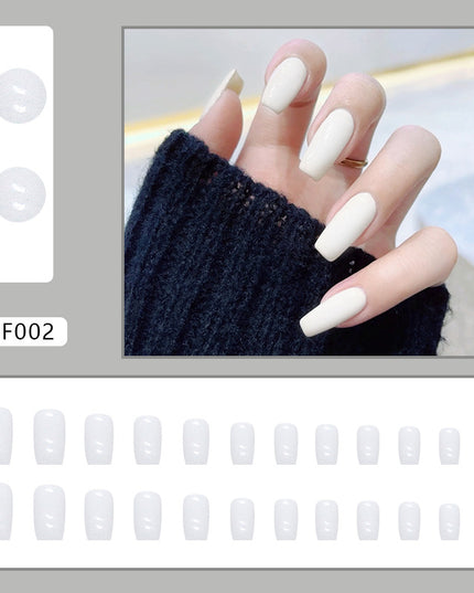 Elegant Minimalist Press-On Nail Set (24pcs) (DESIGN 7373)