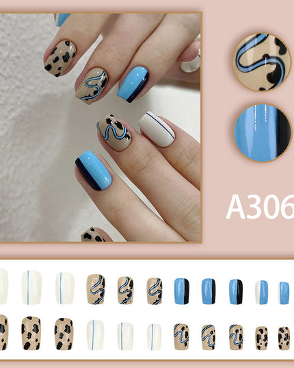 Elegant Minimalist Press-On Nail Set (24pcs) (DESIGN 7593)