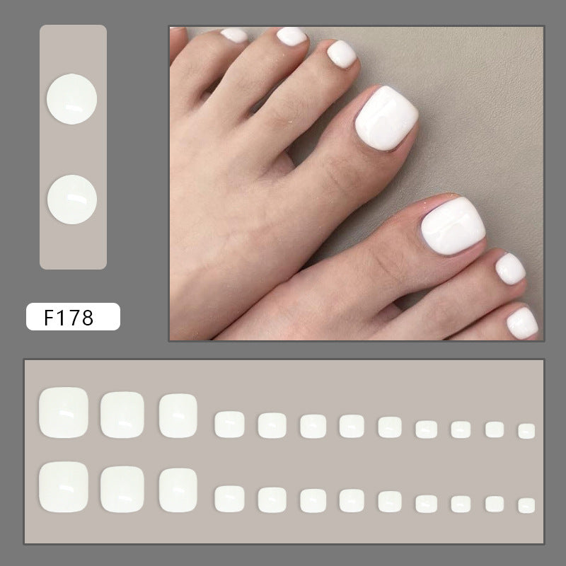 Elegant Minimalist Press-On Nail Set (24pcs) (DESIGN 7488)
