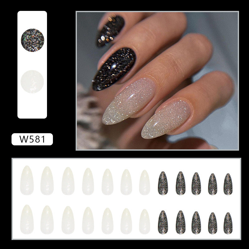 Elegant Minimalist Press-On Nail Set (24pcs) (DESIGN 7397)