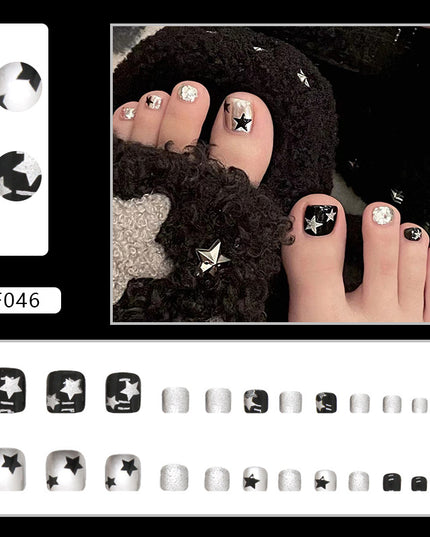 Elegant Minimalist Press-On Nail Set (24pcs) (DESIGN 7489)