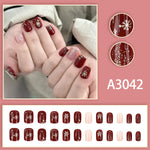 Elegant Minimalist Press-On Nail Set (24pcs) (DESIGN 7579)