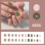 Elegant Minimalist Press-On Nail Set (24pcs) (DESIGN 7508)