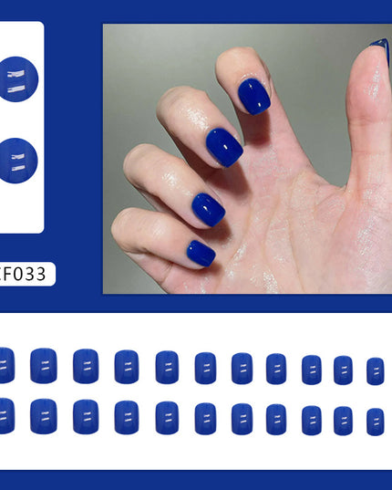 Elegant Minimalist Press-On Nail Set (24pcs) (DESIGN 7423)