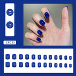 Elegant Minimalist Press-On Nail Set (24pcs) (DESIGN 7423)