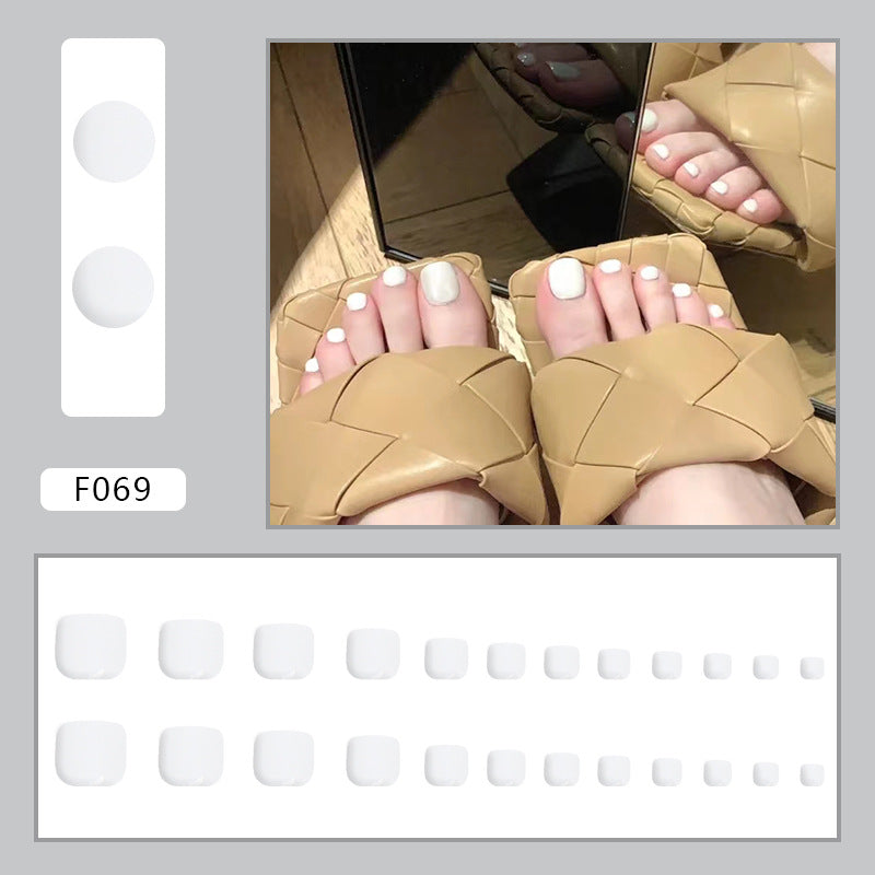 Elegant Minimalist Press-On Nail Set (24pcs) (DESIGN 7485)