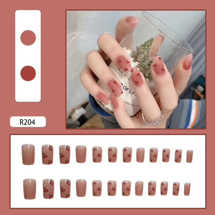 Elegant Minimalist Press-On Nail Set (24pcs) (DESIGN 7317)