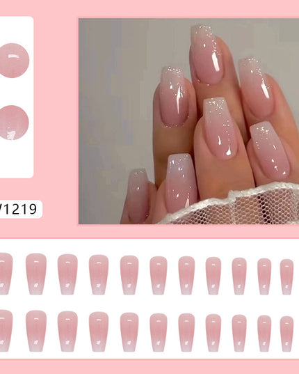 Elegant Minimalist Press-On Nail Set (24pcs) (DESIGN 7471)