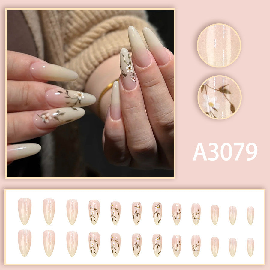 Elegant Minimalist Press-On Nail Set (24pcs) (DESIGN 7608)