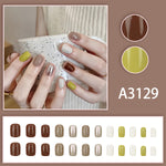 Elegant Minimalist Press-On Nail Set (24pcs) (DESIGN 7650)