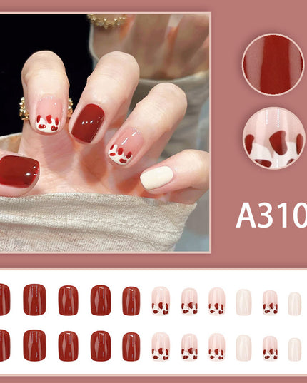 Elegant Minimalist Press-On Nail Set (24pcs) (DESIGN 7634)