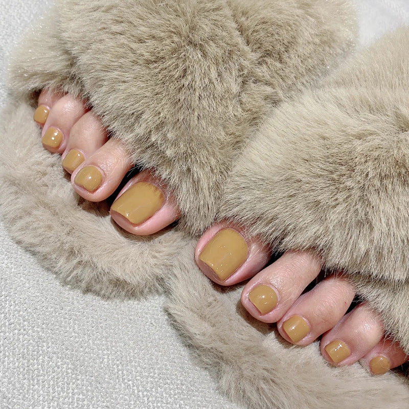 Elegant Minimalist Press-On Nail Set (24pcs) (DESIGN 74892)