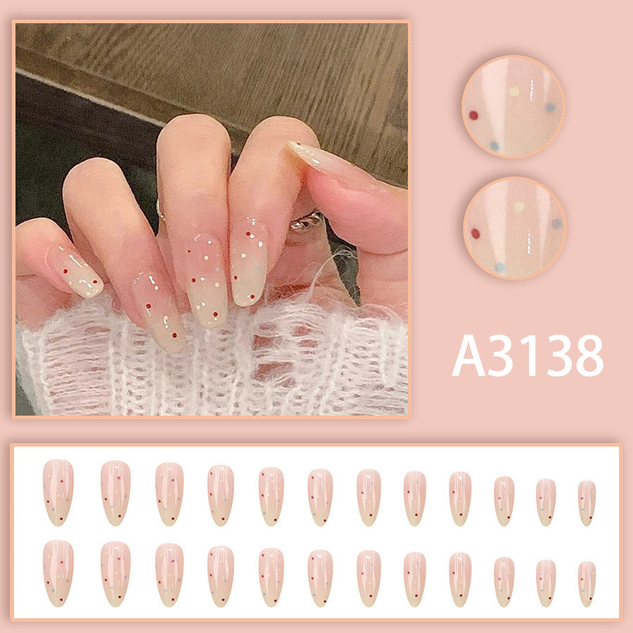 Elegant Minimalist Press-On Nail Set (24pcs) (DESIGN 7656)