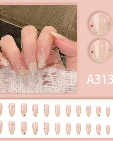 Elegant Minimalist Press-On Nail Set (24pcs) (DESIGN 7656)