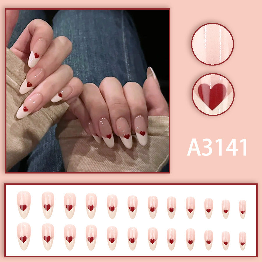 Elegant Minimalist Press-On Nail Set (24pcs) (DESIGN 7658)