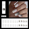 Elegant Minimalist Press-On Nail Set (24pcs) (DESIGN 7482)