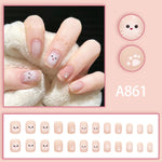 Elegant Minimalist Press-On Nail Set (24pcs) (DESIGN 7512)