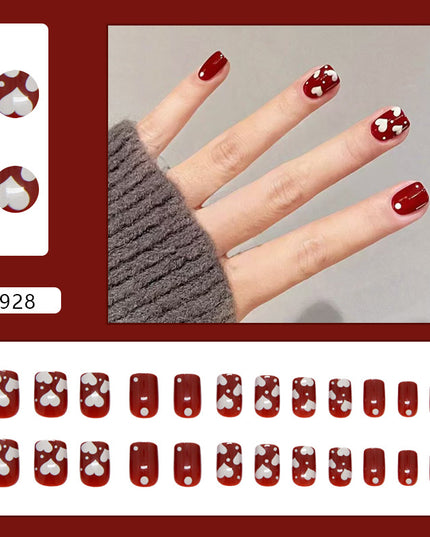 Elegant Minimalist Press-On Nail Set (24pcs) (DESIGN 7401)