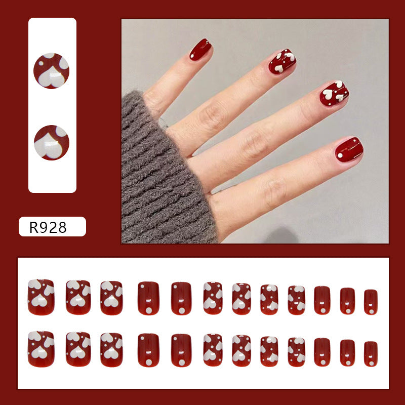 Elegant Minimalist Press-On Nail Set (24pcs) (DESIGN 7401)
