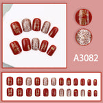 Elegant Minimalist Press-On Nail Set (24pcs) (DESIGN 7611)