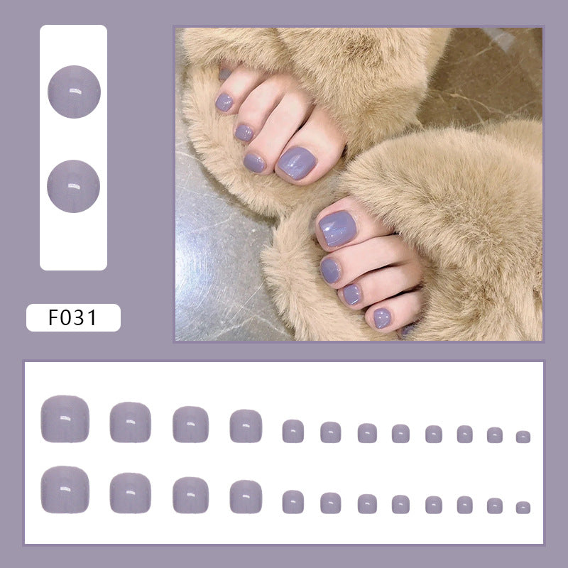 Elegant Minimalist Press-On Nail Set (24pcs) (DESIGN 7500)
