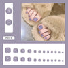 Elegant Minimalist Press-On Nail Set (24pcs) (DESIGN 7500)