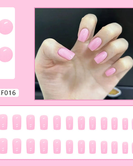 Elegant Minimalist Press-On Nail Set (24pcs) (DESIGN 7375)