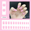 Elegant Minimalist Press-On Nail Set (24pcs) (DESIGN 7375)