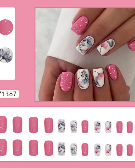 Elegant Minimalist Press-On Nail Set (24pcs) (DESIGN 7481)
