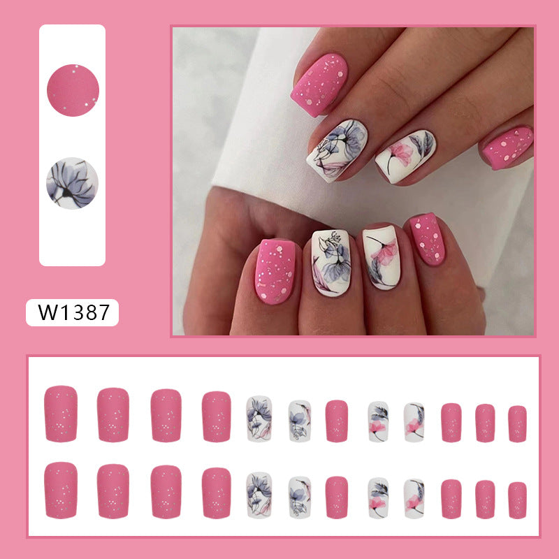 Elegant Minimalist Press-On Nail Set (24pcs) (DESIGN 7481)