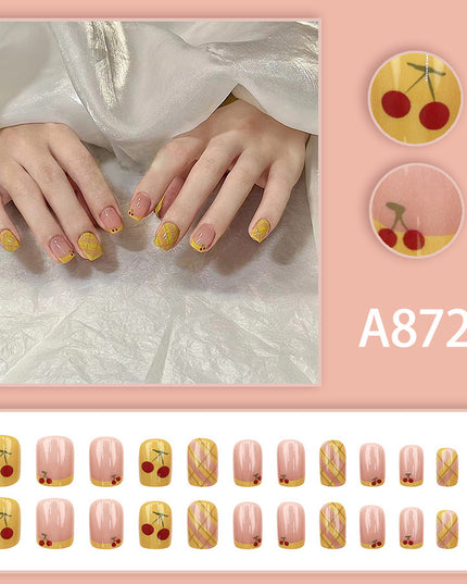 Elegant Minimalist Press-On Nail Set (24pcs) (DESIGN 7521)