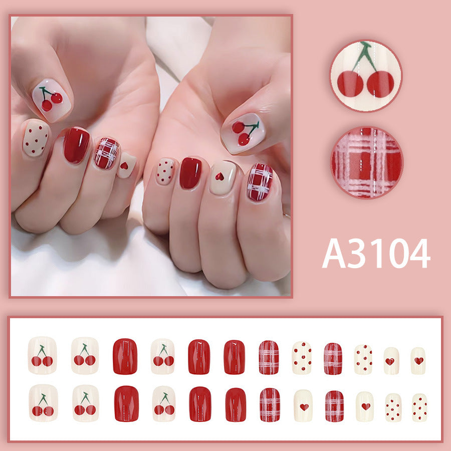 Elegant Minimalist Press-On Nail Set (24pcs) (DESIGN 7630)