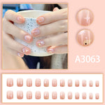 Elegant Minimalist Press-On Nail Set (24pcs) (DESIGN 7595)