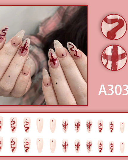 Elegant Minimalist Press-On Nail Set (24pcs) (DESIGN 7570)