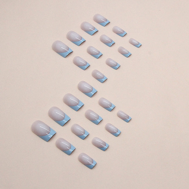 Elegant Minimalist Press-On Nail Set (24pcs) (DESIGN 7351)