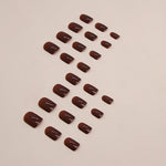Elegant Minimalist Press-On Nail Set (24pcs) (DESIGN 7421)